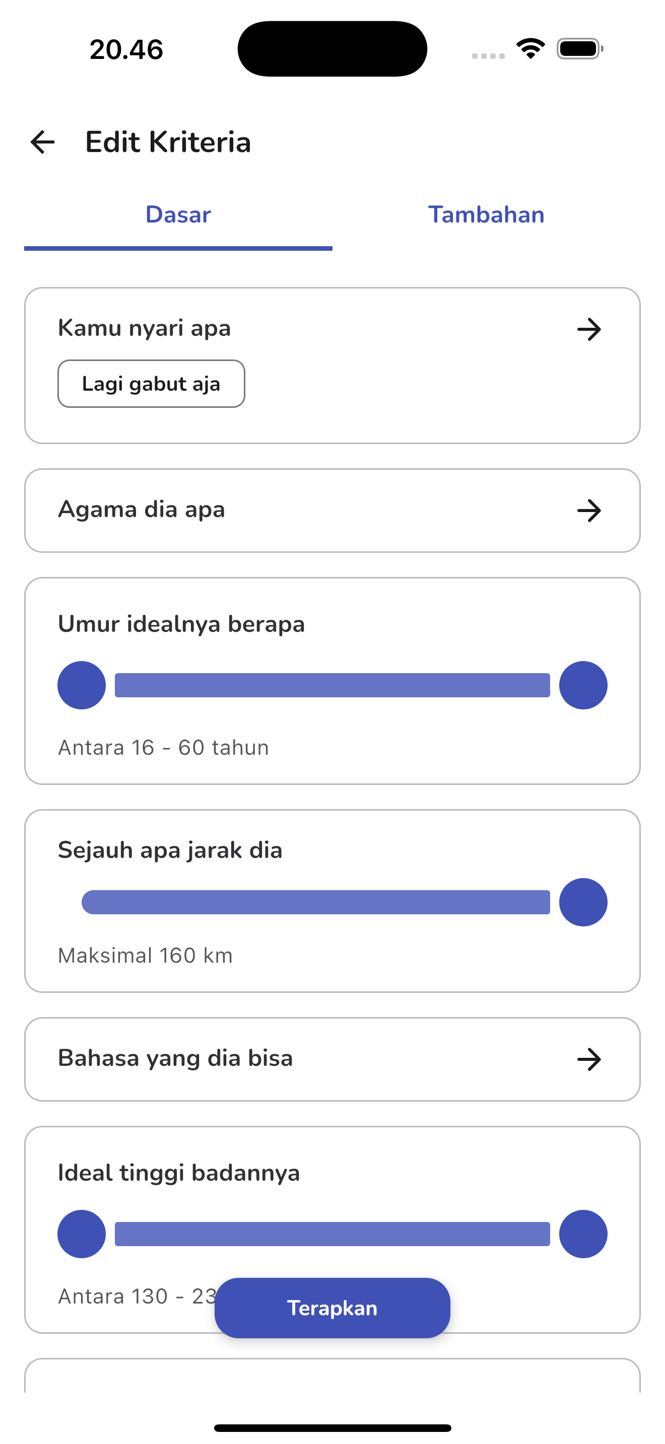 Pratinjau Aplikasi Nyambung - Fitur Chat